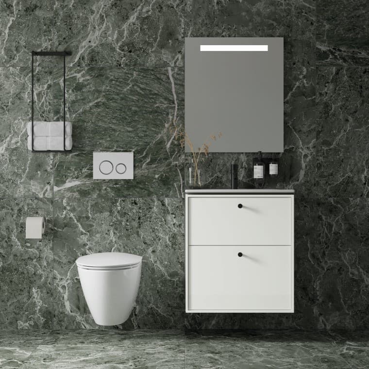 „Sense Art“ baldai and „Spira“ pakabinamas WC puodas „Sense Art“ baldai and „Spira“ pakabinamas WC puodas