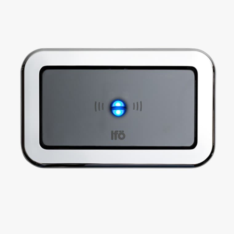 „Ifö Spira“ sensorinis vandens nuleidimo mygtukas „Ifö Spira“ sensorinis vandens nuleidimo mygtukas